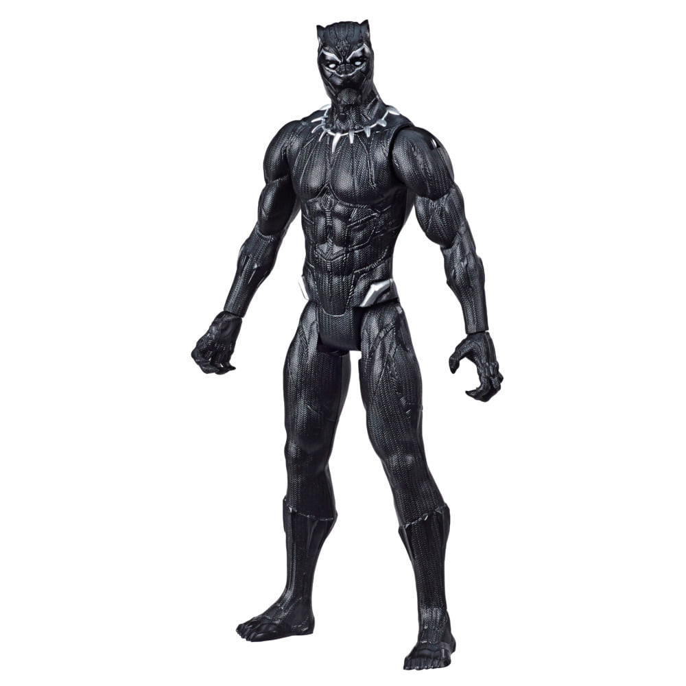 Figura de Acción Marvel Avengers Titan Hero Series Black Panther