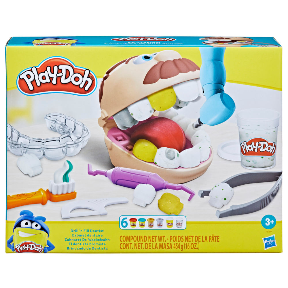 Masas y Plastilinas Play Doh Dentista Bromista