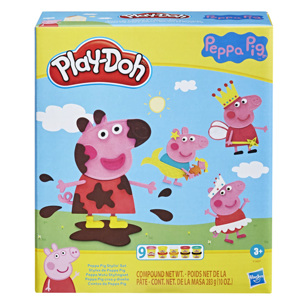 Masas y Plastilinas Play Doh Peppa Pig Crea y Diseña