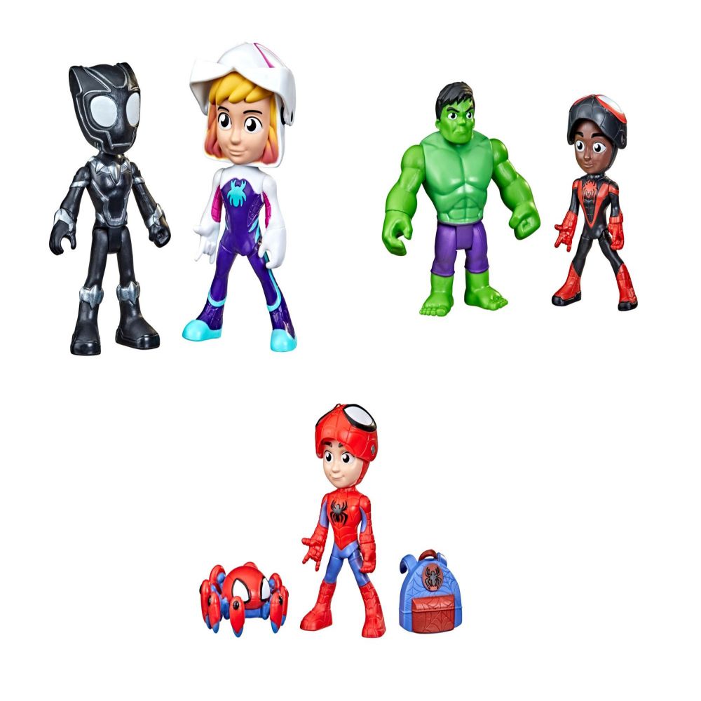 Figura de Acción Spidey & His Amazing Friends 2 Pack Héroe Oculto Surtido