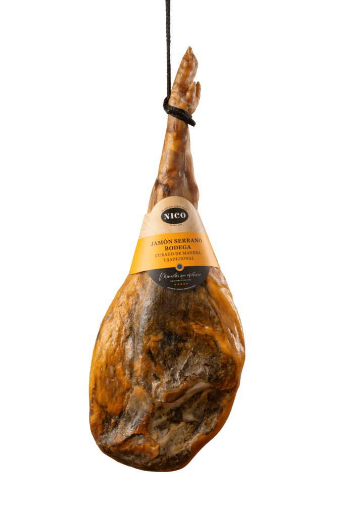 Jamón Nico Jamones serrano bodega x 100 g
