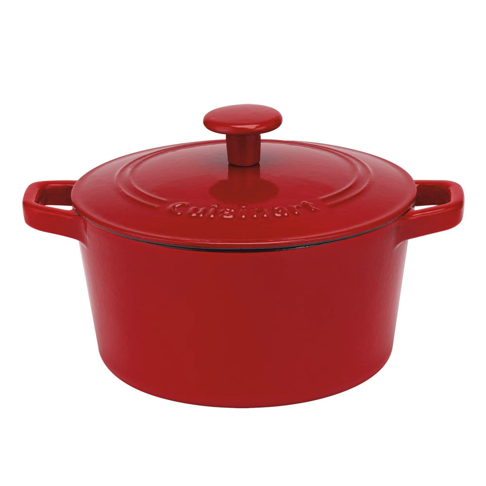 Olla Esmaltada Roja Chefs Cuisinart