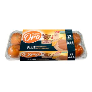 Huevos Oro Plus Aaa x12Und