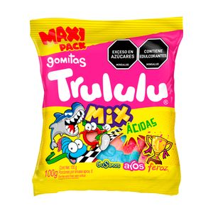Gomitas Trululu Mix Acidos x100grs