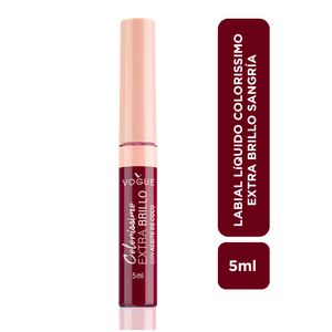 Labial Vogue Extra Brillo Sangría x5ml