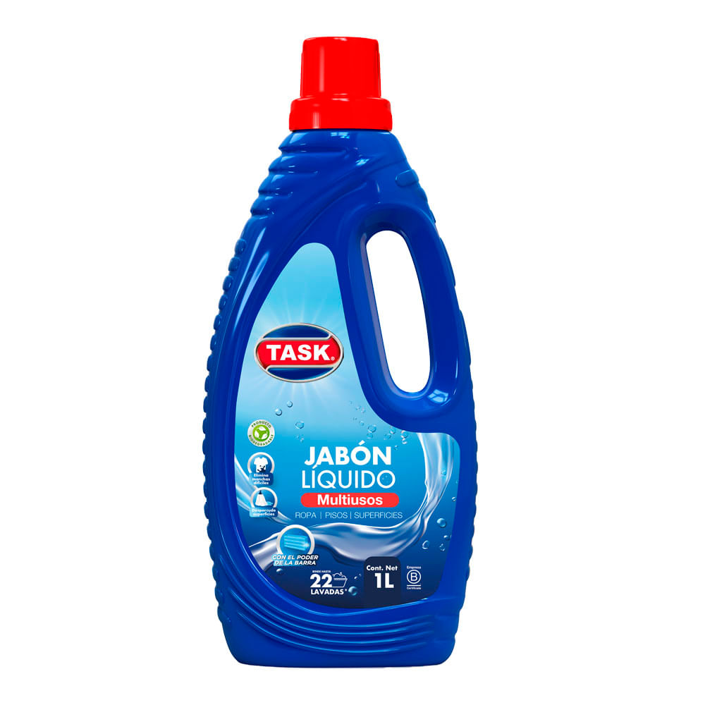 Jabon Barra Task Liquido Multiusos x1lt