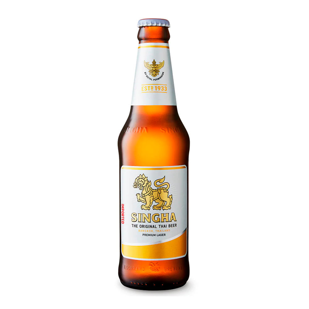 Cerveza Singha Laguer Lata x330ml