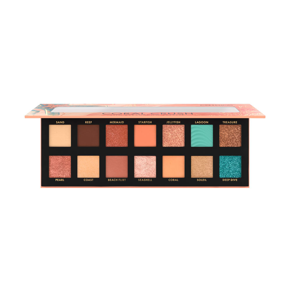 Paleta Catrice Sombras Coral Slim Tono 030 x10.6grs