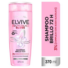Shampoo Elvive Glycol Gloss Loreal Paris 370ml