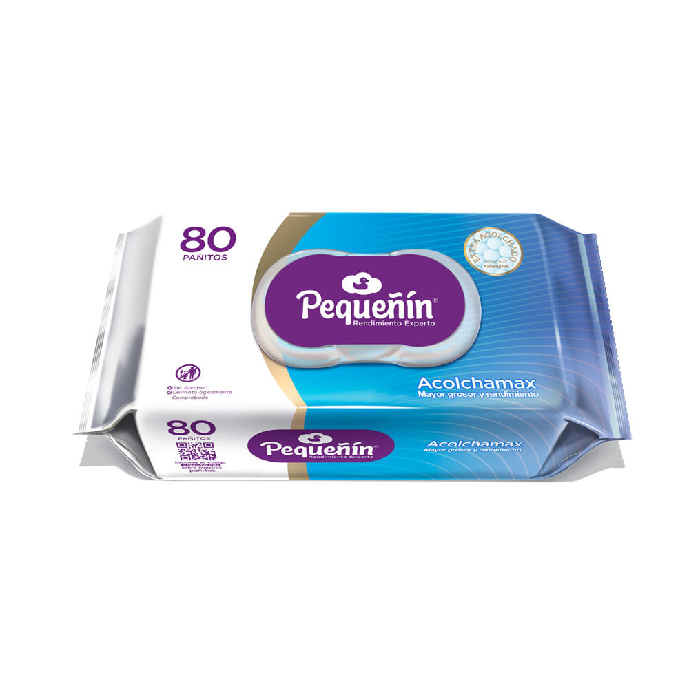 Pañitos Húmedos Pequeñín Acolchamax x 80 und