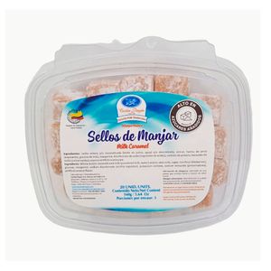 Pegaditos Dulces Del Valle Manjar x20 Und x160grs