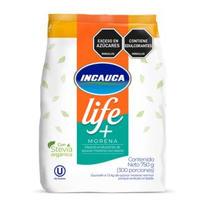 Azúcar Incauca Life Morena x750grs