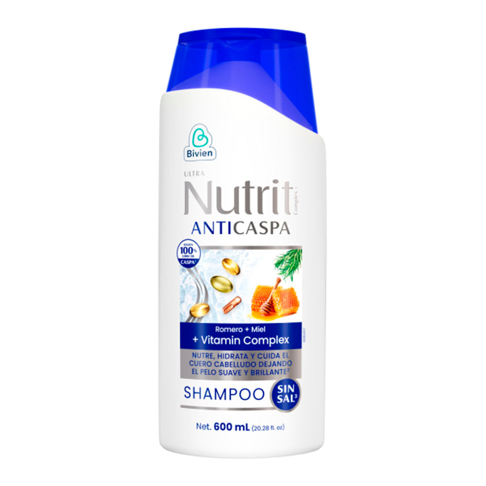 Shampoo Nutrit Anticaspa x600ml