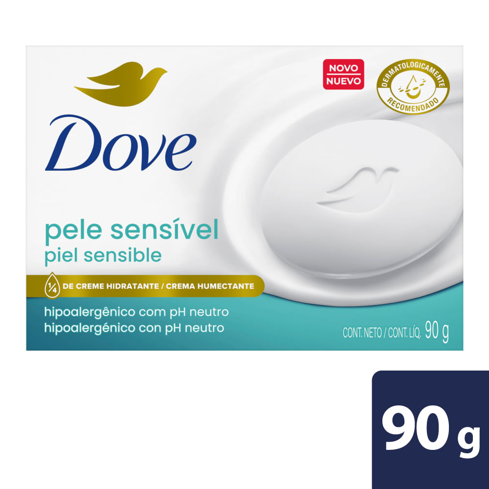 Jabon Dove Piel Sensible x90grs