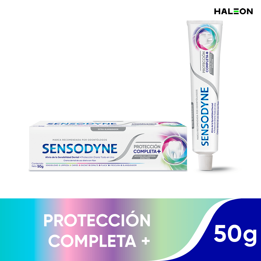 Crema Dental Sensodyne Protección Completa x50grs