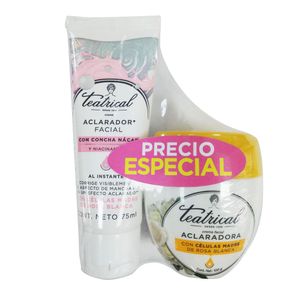 Crema Teatrical Aclaradora x100grs + Aclaradora 75ml