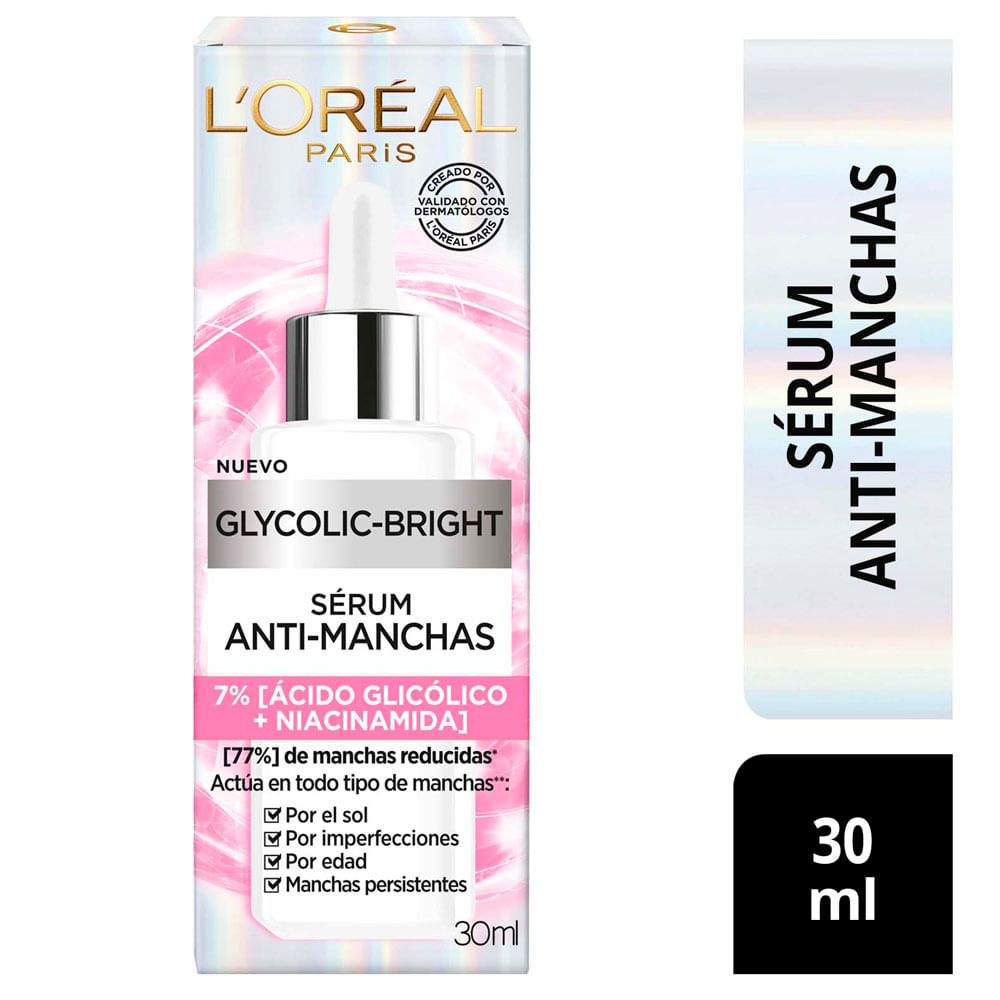 Sérum L'oreal Antimanchas Acido Glicólico x30ml