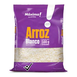 Arroz Máxima Blanco x500grs
