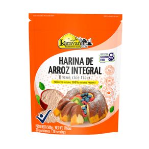 Harina de Arroz Integral Karavansay x500grs