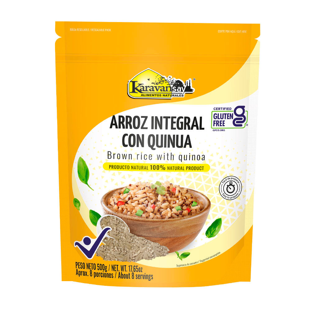 Arroz Integral Quinua Karavansay x500grs