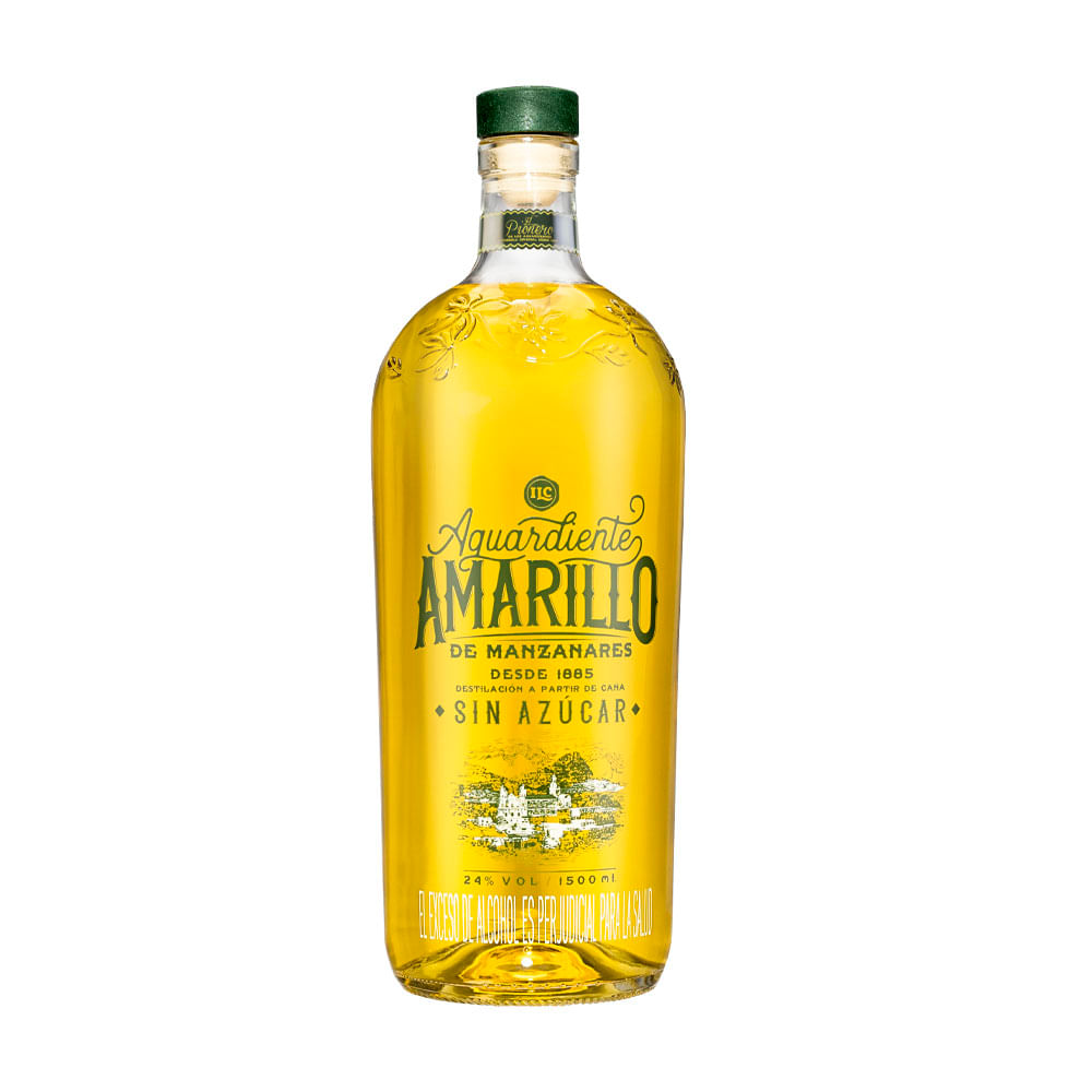Aguardiente Amarillo De Manzanares 1500ml