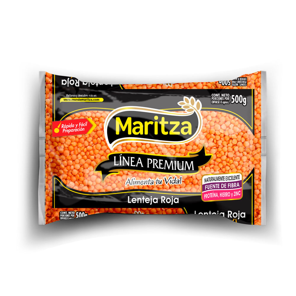 Lenteja Maritza Roja x500grs