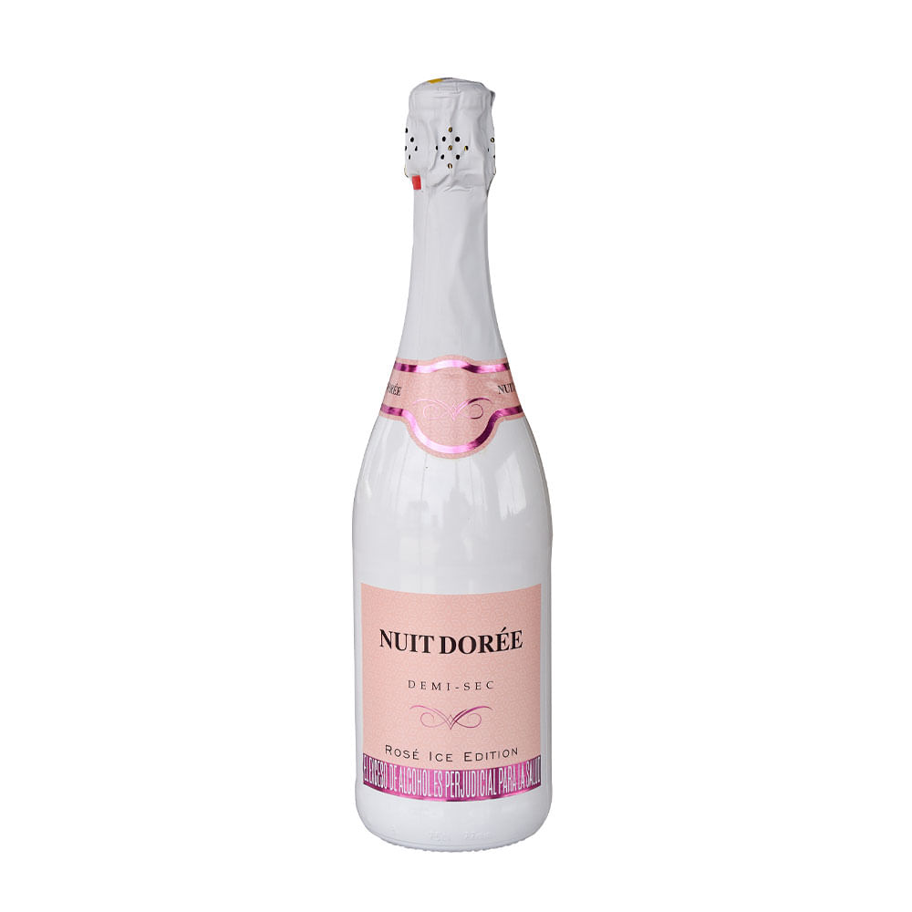 Vino Espumoso Nuit Doree Ice Edición Rose Demisec x750ml