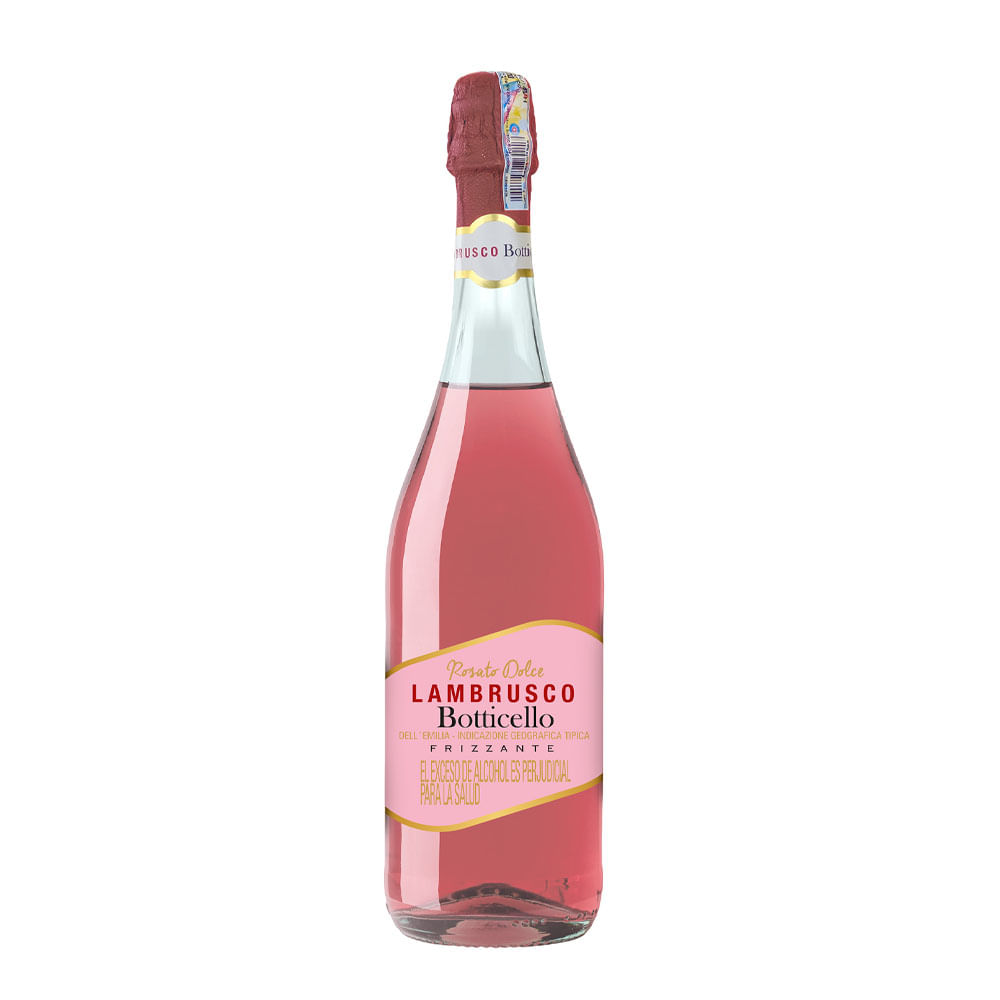 Vino Espumoso Botticello Lambrusco Rosato x750ml