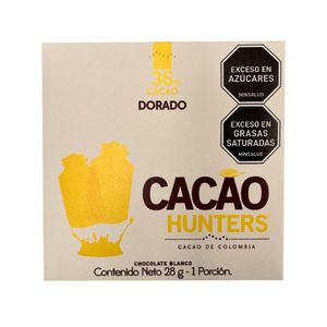 Chocolate Cacao Hunters Dorado 36% Cacao x28grs