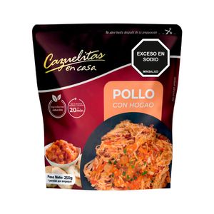 Pollo Cazuelitas En Casa Hogado x250grs