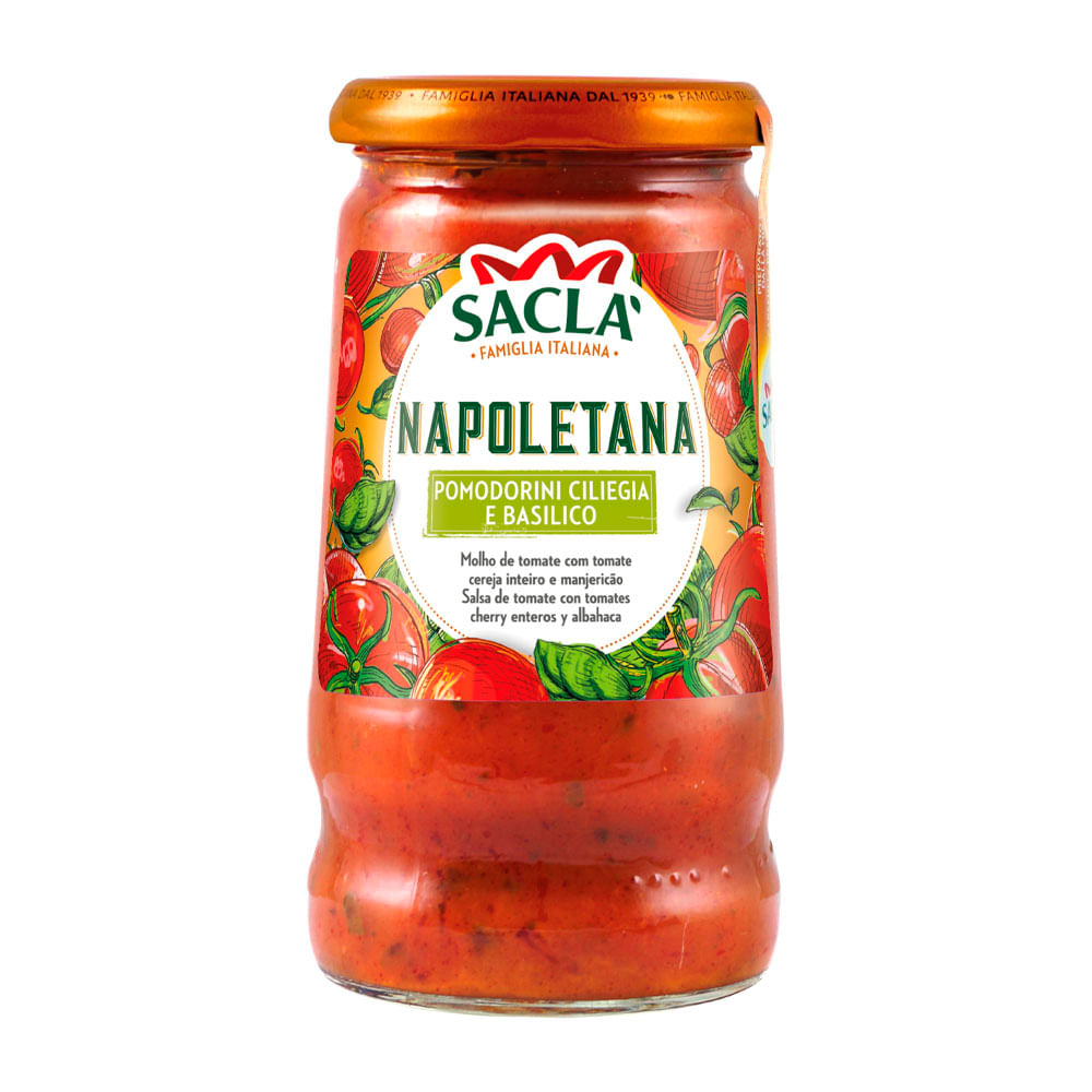 Salsa Sacla Pasta Napolitana x350grs
