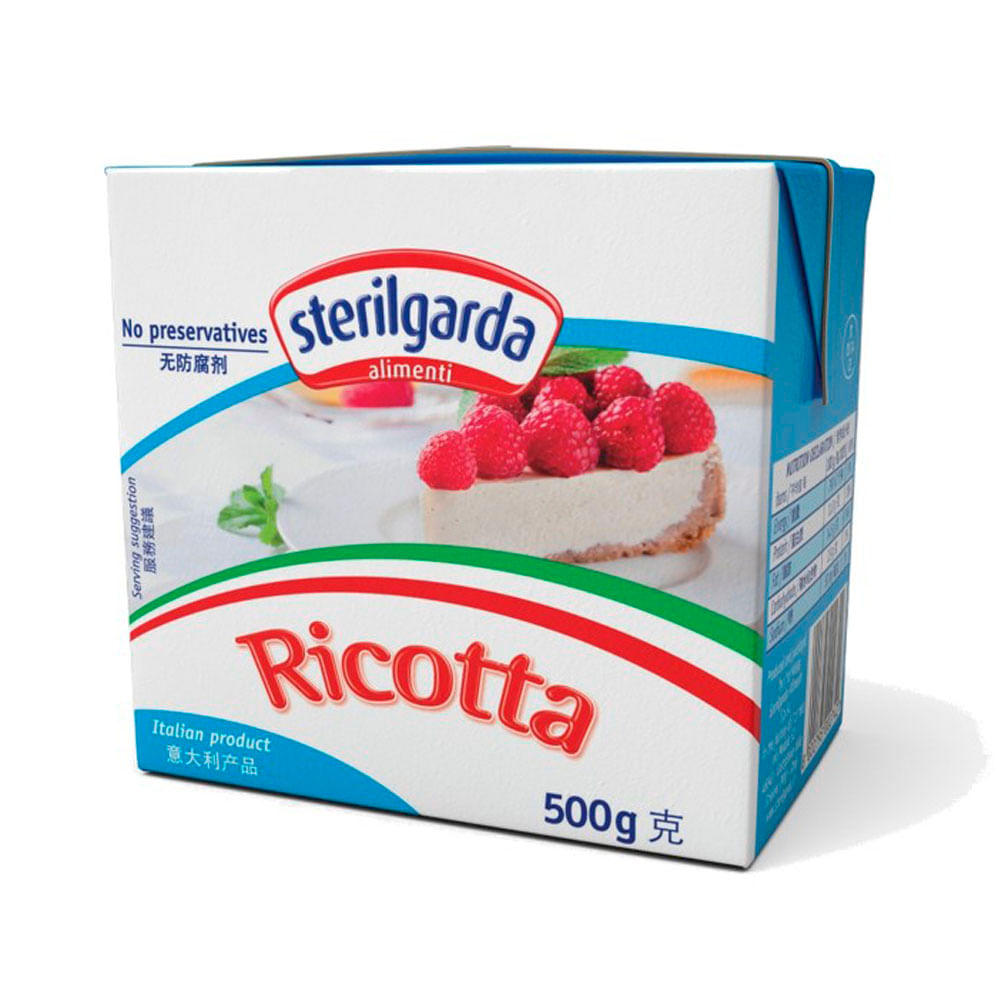 Queso Sterilgarda Ricota x500grs