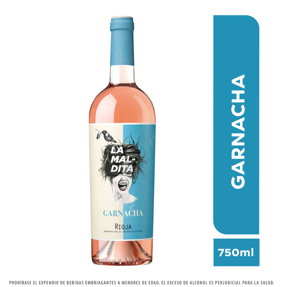 Vino Rosado La Maldita Garnacha Rioja x750ml