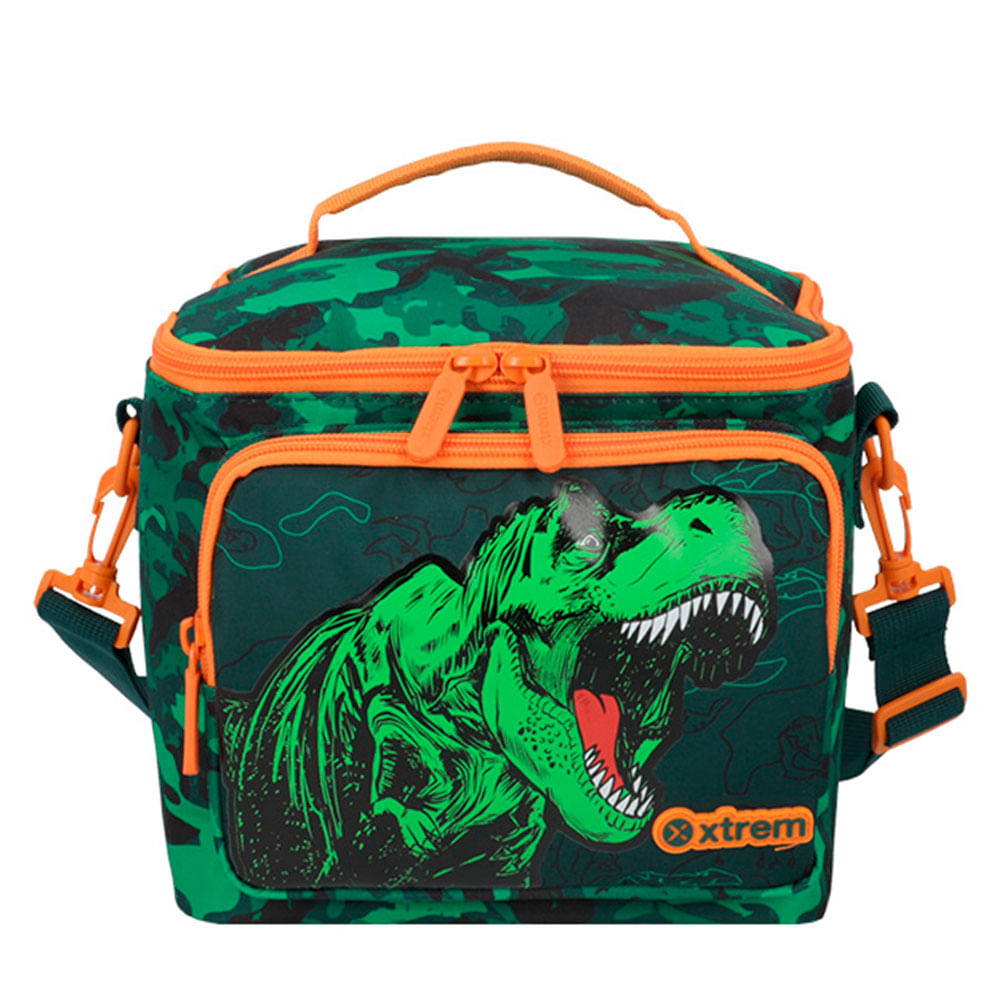 Lonchera Térmica Xtrem Oregon 5Xt Dino Verde