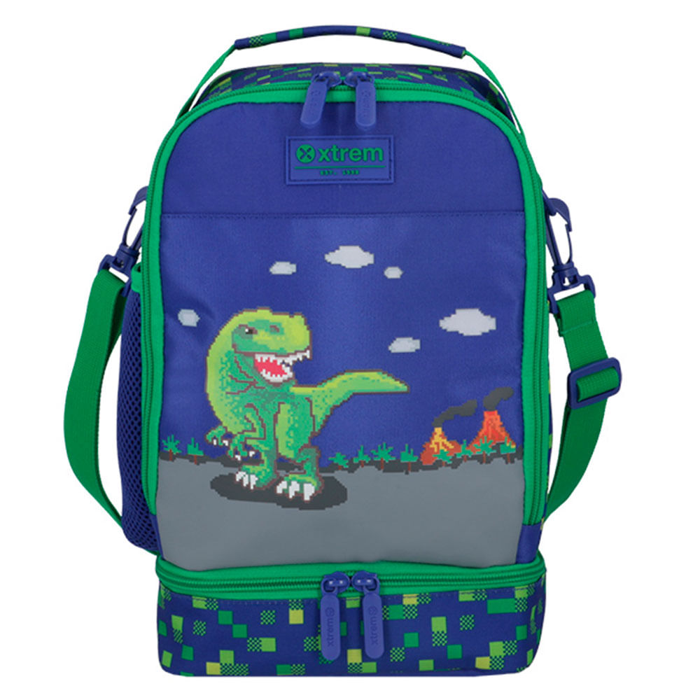 Lonchera Térmica Xtrem Lunch 2.0 5Xt Dino Azul