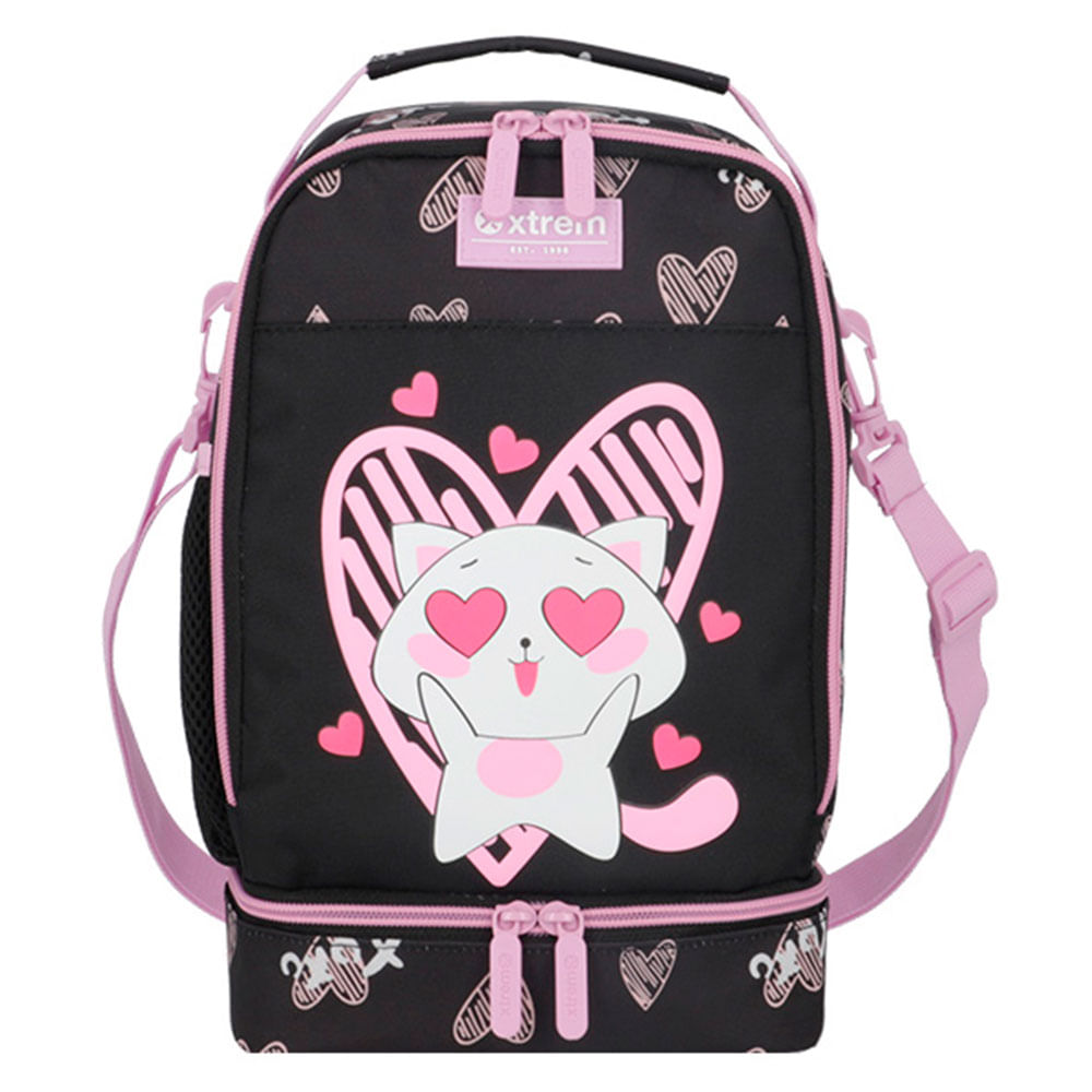Lonchera Térmica Xtrem Lunch 2.0 5Xt Cat Negro
