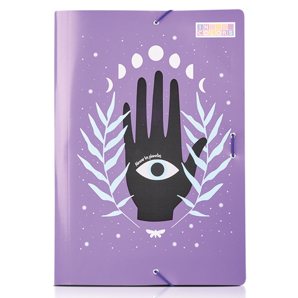 Carpeta Resorte Tornasol Incolors Scribe