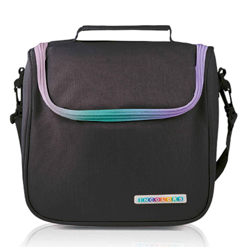 Lonchera Incolors Casual Negro Scribe