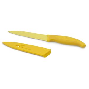 Cuchillo Ambiente Gourmet Amarillo Acero Inoxidable