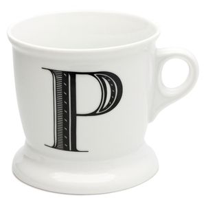 Mug Ambiente Gourmet Letra P 350ml