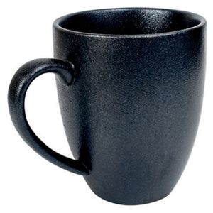 Mug Ambiente Gourmet Negro Mate 350ml