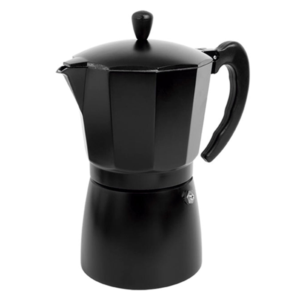 Cafetera Ambiente Gourmet Moka Negro 450ml