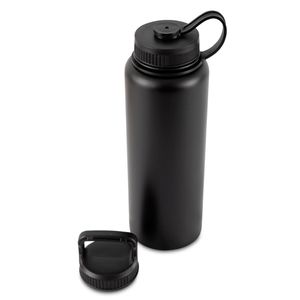 Termo Ambiente Gourmet Doble Pared Negro 1000ml