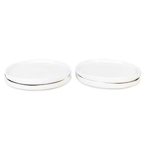 Plato Ambiente Gourmet Kioto Porcelana 22cm x4 Und