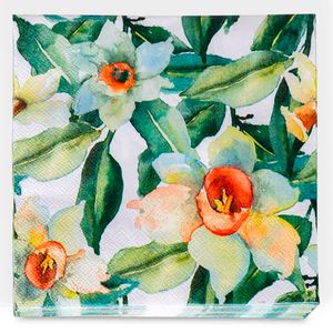 Servilleta Ambiente Gourmet Flor Papel
