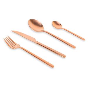 Cubiertos Ambiente Gourmet Alton Copper x16 Piezas