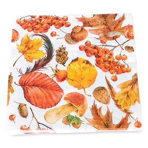 Servilletas Ambiente Gourmet Otoño Papel