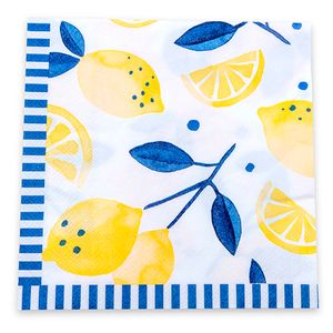 Servilletas Ambiente Gourmet Limones Papel