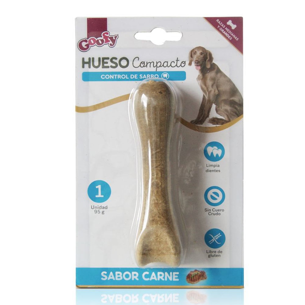 Snack Perro Hueso Compacto Mediano Goofy 95grs