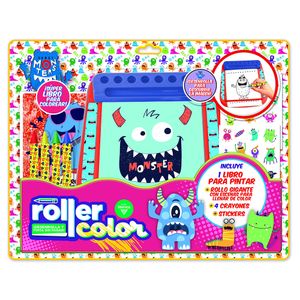 Libro Roller Color Crazy Monsters